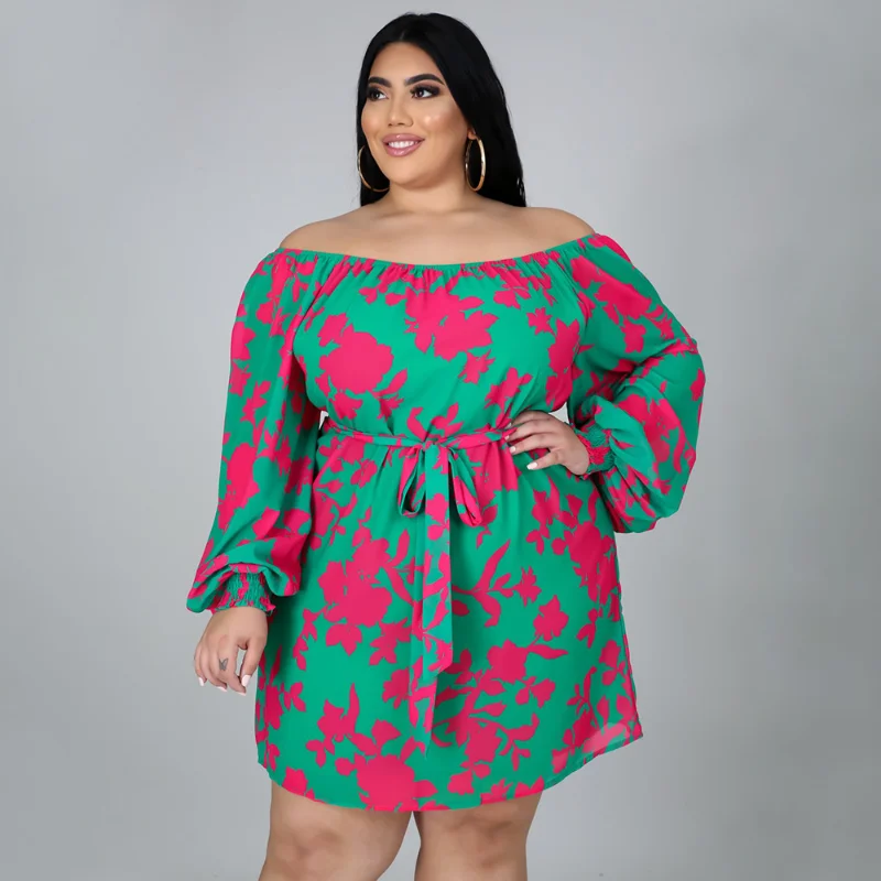 WUHE Spring Women Plus Size Dress Print Loose Strapless Long Sleeve Dresses Sexy Night Club Party Vestidos Fashion Outfit
WUHE Spring Women Plus Size Dress Print Loose Strapless Long Sleeve Dresses Sexy Night Club Party Vestidos Fashion Outfit