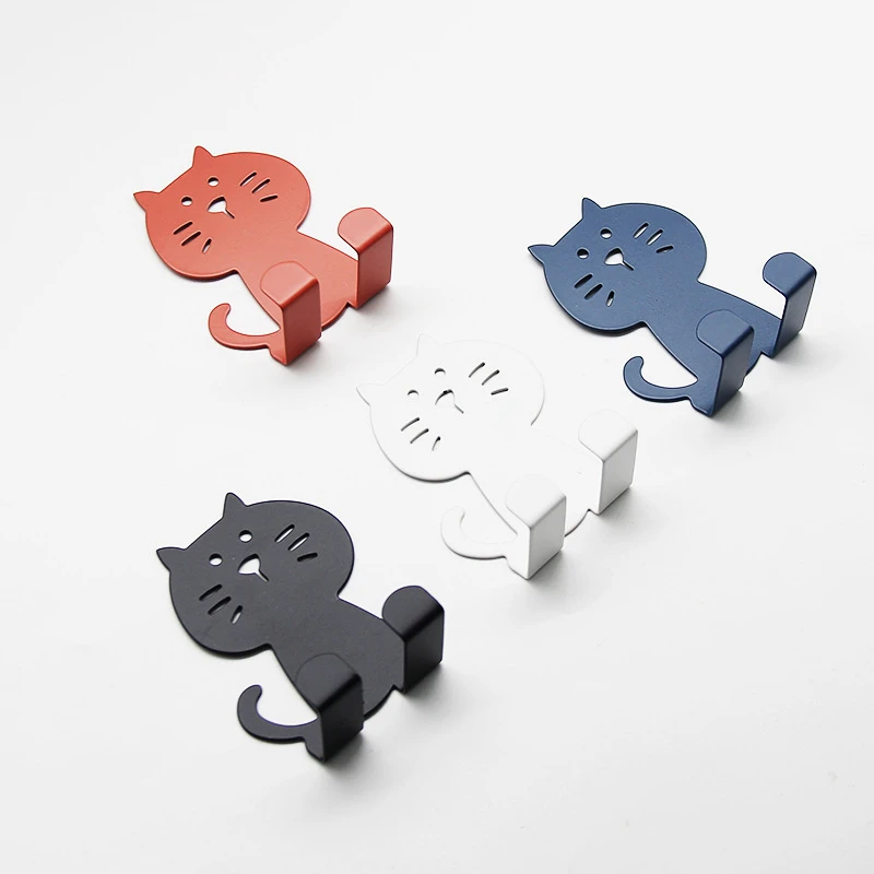 Cartoon Cat Hook Wall Hanging Door Rear Clothes Hook Bathroom Wall Seamless Strong Home Hook Decor
Cartoon Cat Hook Wall Hanging Door Rear Clothes Hook Bathroom Wall Seamless Strong Home Hook Decor