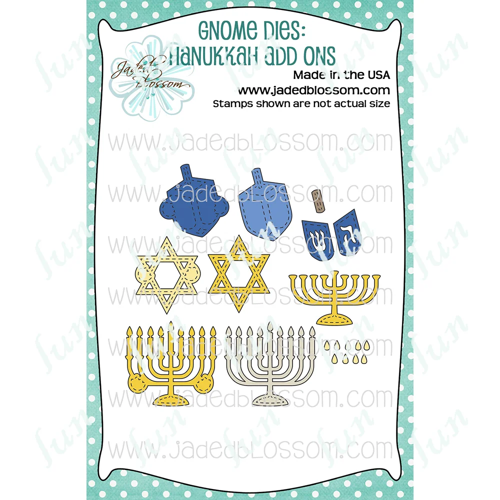 Gnome Hanukkah Add Ons Metal Cutting Dies New for Diy Scrapbooking Photo Album Decoration Embossing Paper Cards Stencil Template
Gnome Hanukkah Add Ons Metal Cutting Dies New for Diy Scrapbooking Photo Album Decoration Embossing Paper Cards Stencil Template