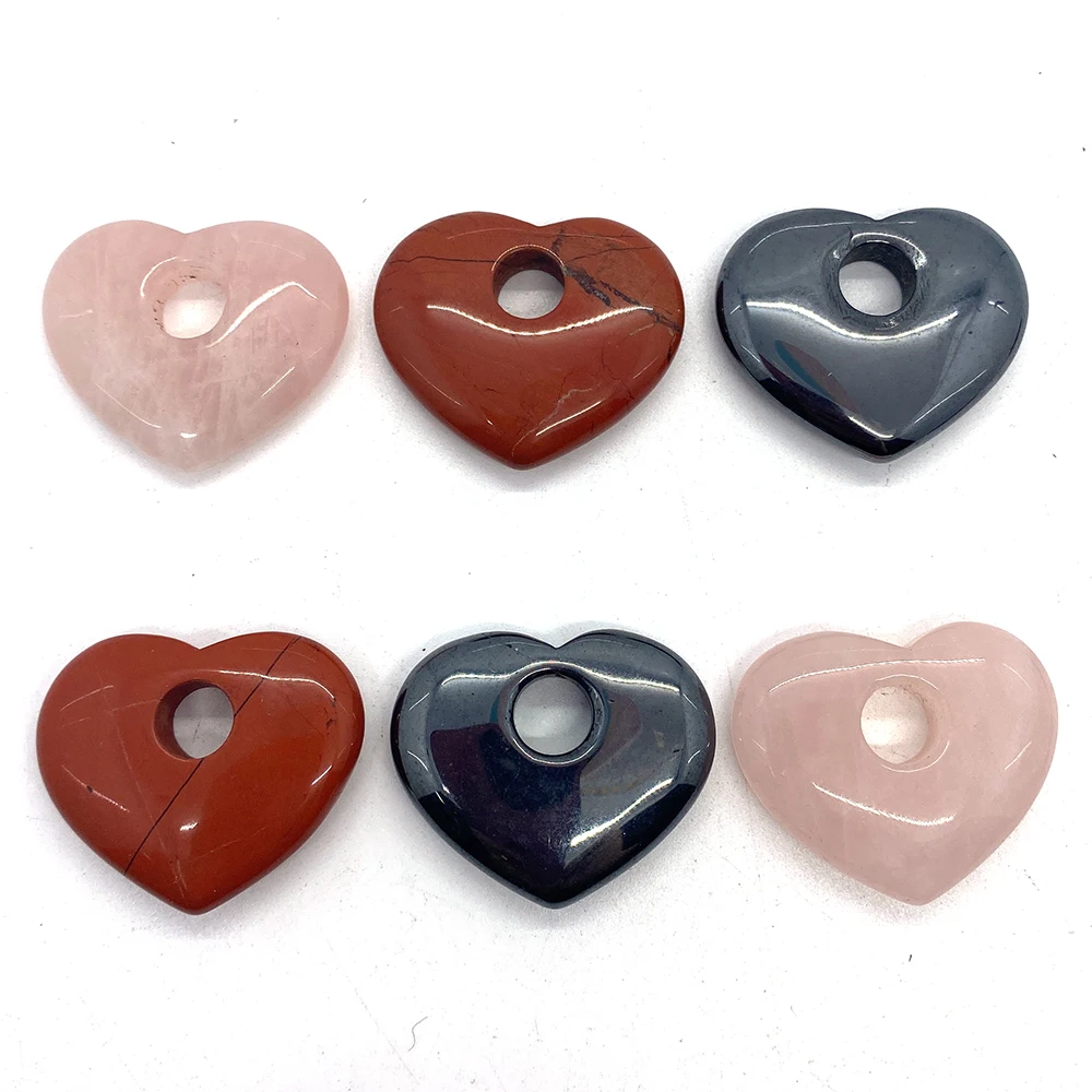 1Pc Heart Shaped Pendants Natural Semi-precious Stone Charms 30x35mm Size 3 Colors DIY for Making Necklace Earrings Accessions
1Pc Heart Shaped Pendants Natural Semi-precious Stone Charms 30x35mm Size 3 Colors DIY for Making Necklace Earrings Accessions
