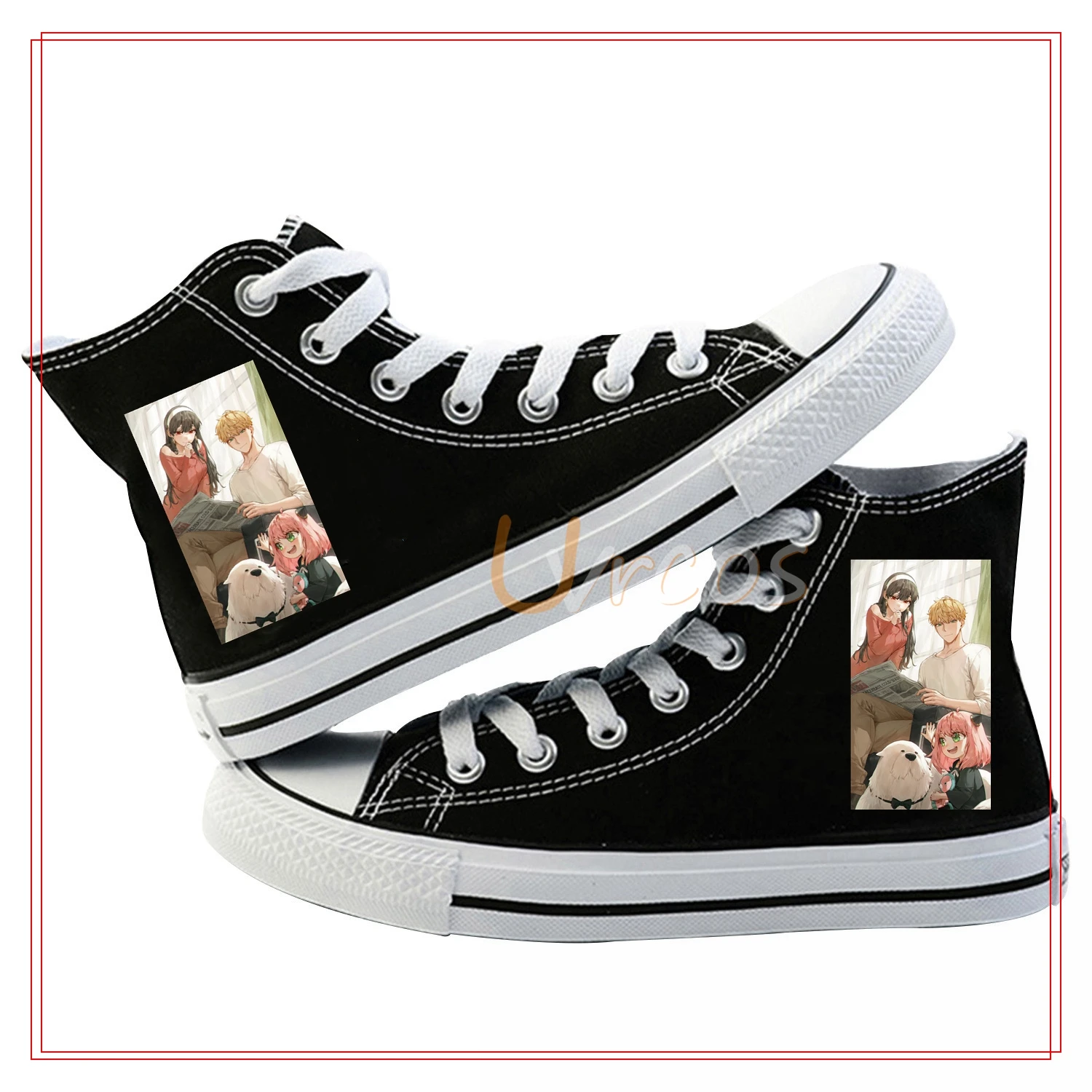 Anime SPY FAMILY Canvas Shoes Costume High Top Canvas Sneakers Casual Shoes Style 13
Anime SPY FAMILY Canvas Shoes Costume High Top Canvas Sneakers Casual Shoes Style 13