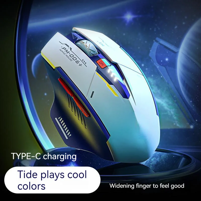 2023 New 2.4G Wireless Mouse Rechargeable For Computer Gamer Usb Laptop Accessories Pc Gamer Rgb Light Air Mouse Mecha Style
2023 New 2.4G Wireless Mouse Rechargeable For Computer Gamer Usb Laptop Accessories Pc Gamer Rgb Light Air Mouse Mecha Style