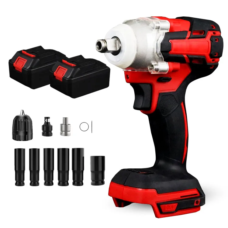 1/2 Inch 300nm Brushless Motor Li-ion 21V Battery 400W Cordless Impact Wrench for makitas 
1/2 Inch 300nm Brushless Motor Li-ion 21V Battery 400W Cordless Impact Wrench for makitas
