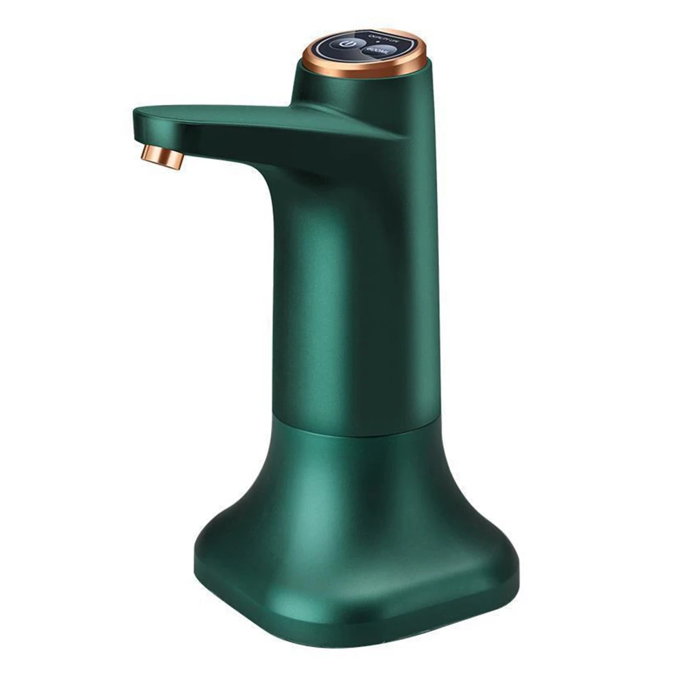Electric Water Bottle Pump with Base USB Water Dispenser Portable Automatic Water Pump Bucket Bottle Dispenser - Green
Electric Water Bottle Pump with Base USB Water Dispenser Portable Automatic Water Pump Bucket Bottle Dispenser - Green