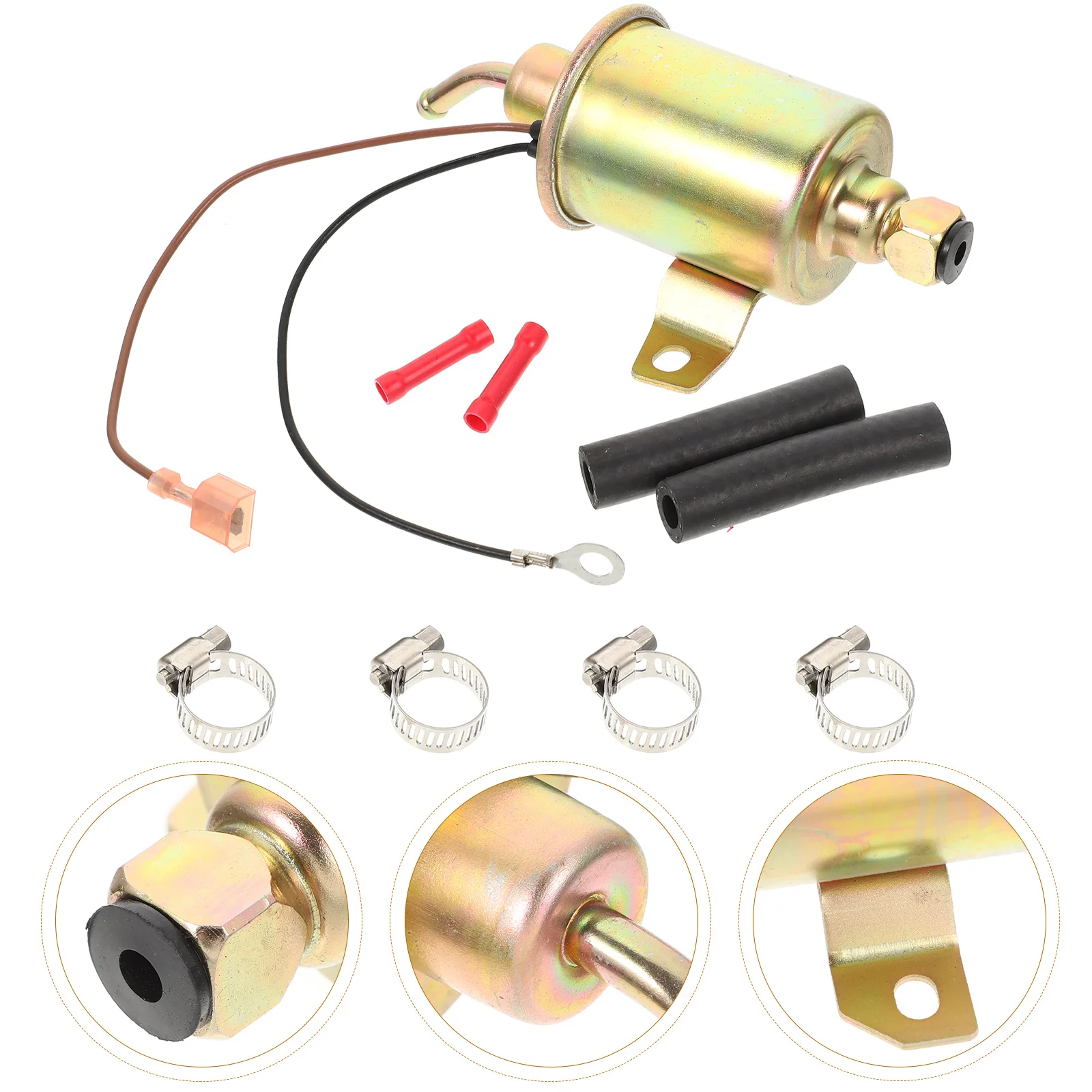 12V Electric Fuel Pump for Cars Boats and Generators - Compact and Self-Priming Stronger Suction and Stable Oil Supply 
12V Electric Fuel Pump for Cars Boats and Generators - Compact and Self-Priming Stronger Suction and Stable Oil Supply