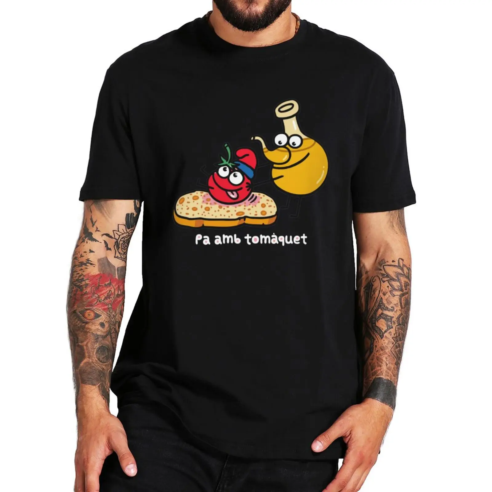 Tostadora Amb Tomàquet Funny T Shirt Spanish Food Essential Novelty Tshirt 100% Cotton Oversized Homme Camiseta
Tostadora Amb Tomàquet Funny T Shirt Spanish Food Essential Novelty Tshirt 100% Cotton Oversized Homme Camiseta