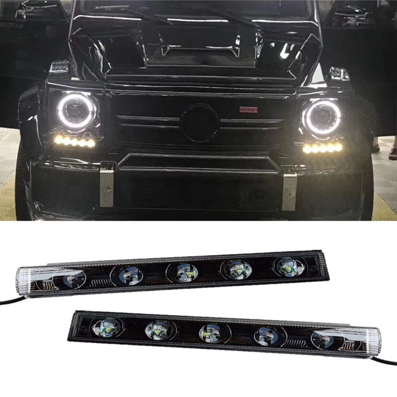 For Mercedes-Benz W463 G500 G550 G65 G63 AMG 2004-2018 Car LED Daytime Running Light
For Mercedes-Benz W463 G500 G550 G65 G63 AMG 2004-2018 Car LED Daytime Running Light