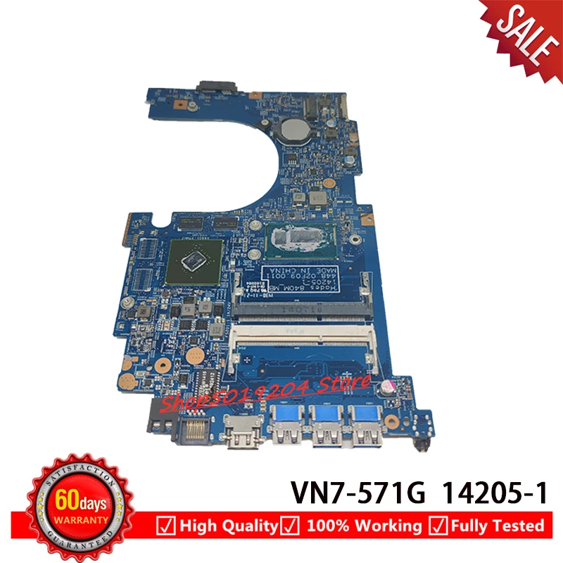Для Acer Φ Материнская плата ноутбука с Φ 14205-1 448.02F09.0011 MBMQK11003 MB.MQK11.003 материнская плата
Для Acer Φ Материнская плата ноутбука с Φ 14205-1 448.02F09.0011 MBMQK11003 MB.MQK11.003 материнская плата