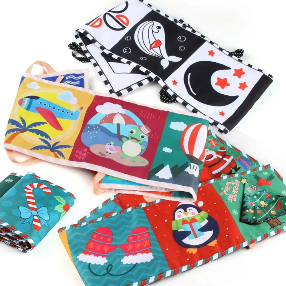 Montessori Sensory Cloth Book High Contrast Baby Toys 0-12 Months Newborn Crib Toys Black and White Animal Cloth Books Baby Book
Montessori Sensory Cloth Book High Contrast Baby Toys 0-12 Months Newborn Crib Toys Black and White Animal Cloth Books Baby Book