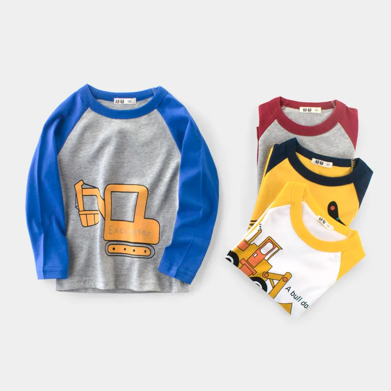 2022 Children's Wear Autumn New Base Shirt Children's Long Sleeve Boys' T-Shirt Baby T-shirt Boys' Clothes
2022 Children's Wear Autumn New Base Shirt Children's Long Sleeve Boys' T-Shirt Baby T-shirt Boys' Clothes