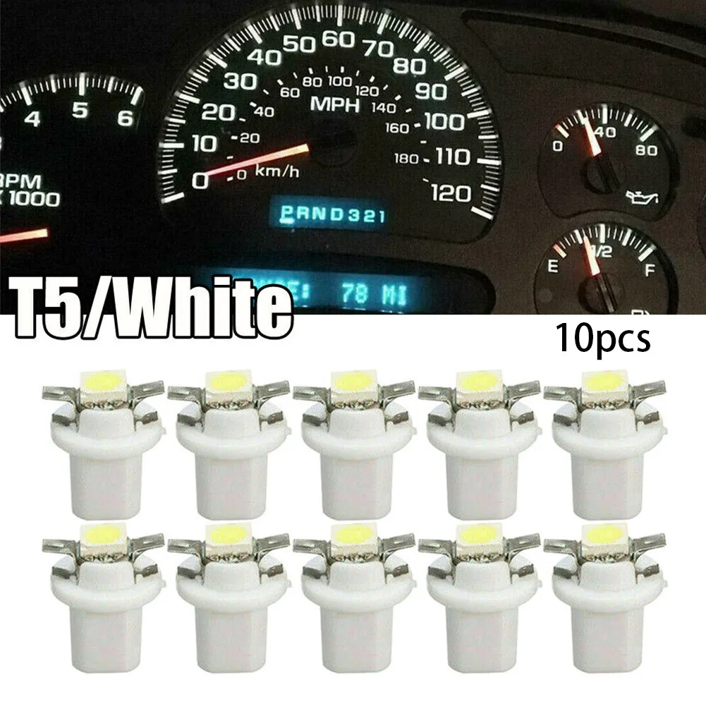 10x Car LED Bulb T5 B8.5D 5050 SMD DC 12V 6000K White Car LED Dashboard Dash Lamp Instrument Light Bulb Shifter Light
10x Car LED Bulb T5 B8.5D 5050 SMD DC 12V 6000K White Car LED Dashboard Dash Lamp Instrument Light Bulb Shifter Light