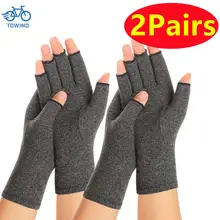 2 Pairs Arthritis Gloves Touch Screen Gloves Anti Arthritis Therapy Compression Gloves Ache Pain Joint Relief Winter Warm Gifts