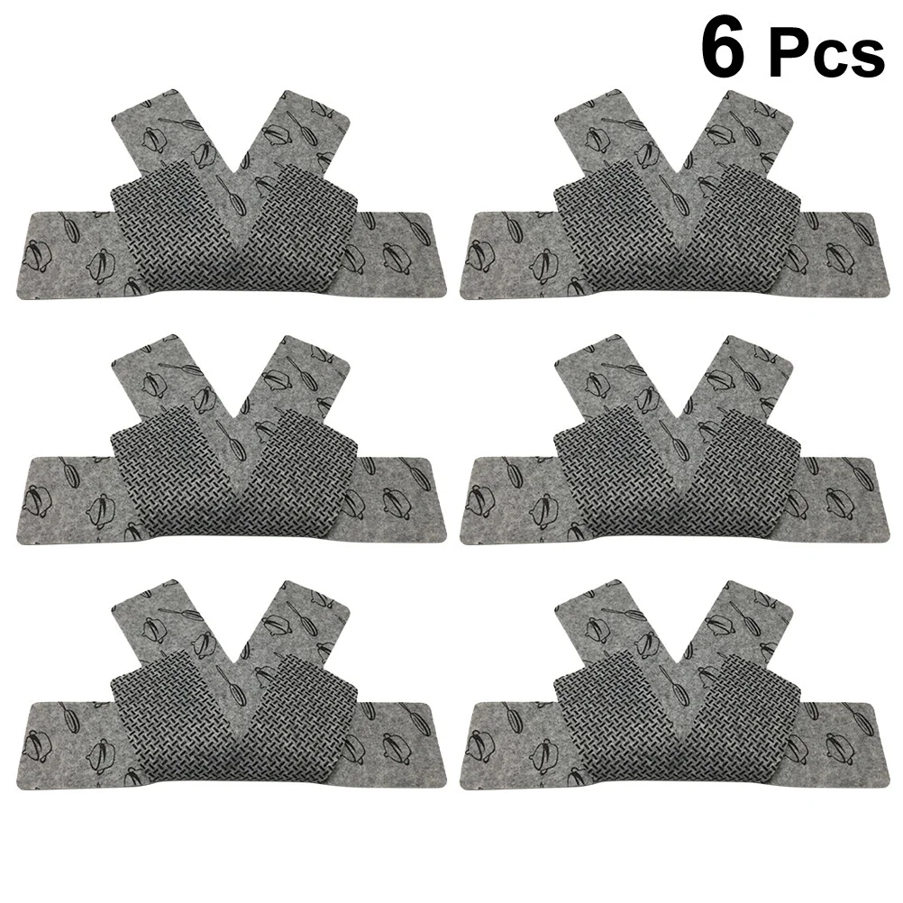 6pcs Pot and Pan Protectors Divider Pads Non-stick Pan Separator Heat-resistant Mat Tableware Pad for Cookware Kitchen
6pcs Pot and Pan Protectors Divider Pads Non-stick Pan Separator Heat-resistant Mat Tableware Pad for Cookware Kitchen