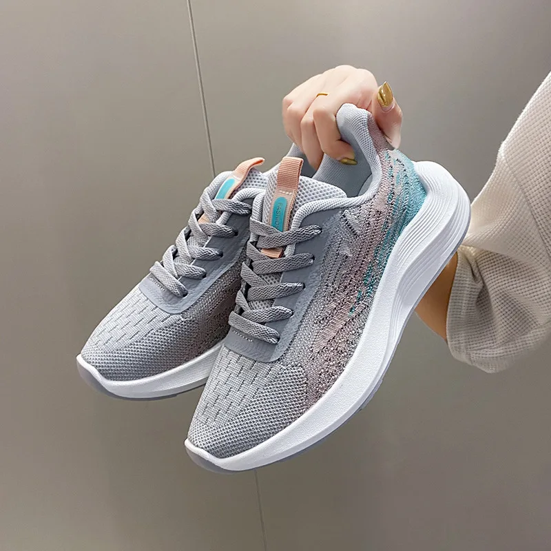 2023 New Sneakers Women Trends Arrivals Sports Running Shoes Tennis Female Mesh Trainers Comfort Thick Bottom Athletic Shoes
2023 New Sneakers Women Trends Arrivals Sports Running Shoes Tennis Female Mesh Trainers Comfort Thick Bottom Athletic Shoes
