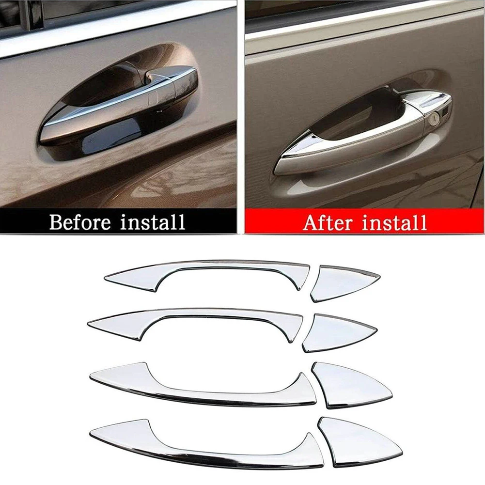 For Mercedes-Benz E GLK ML CLA C-Class W204 W212 Set Of Chrome Car Door Handle Cover Plastic Car Outside Handle Decrations
For Mercedes-Benz E GLK ML CLA C-Class W204 W212 Set Of Chrome Car Door Handle Cover Plastic Car Outside Handle Decrations