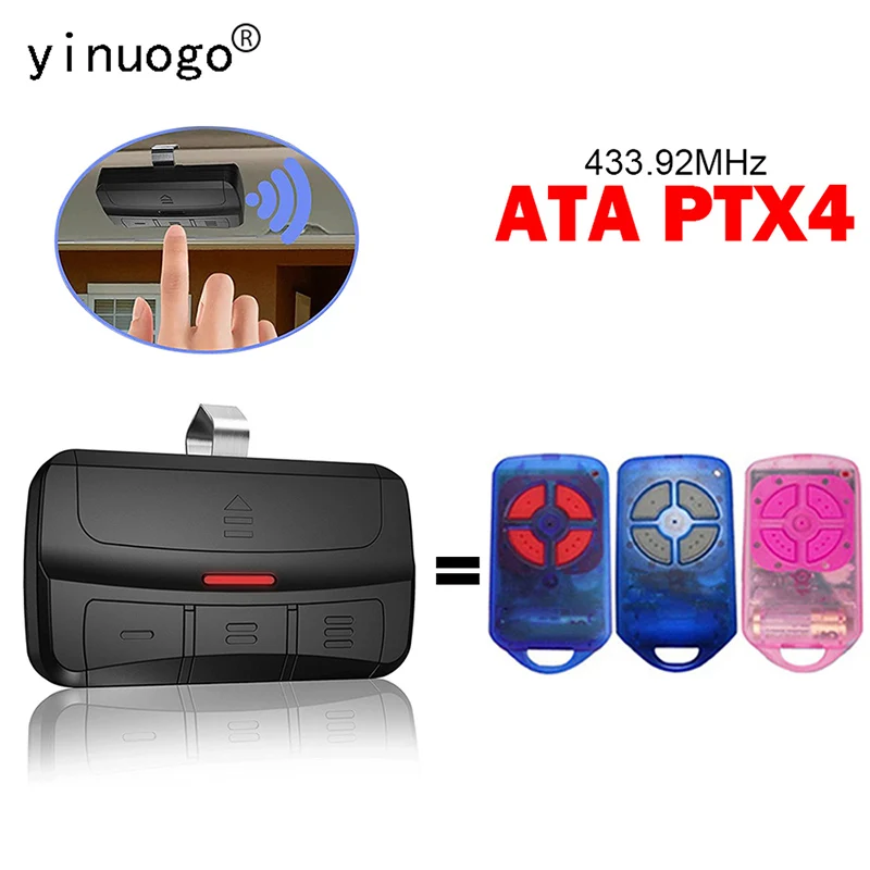 Для ATA PTX4 TX5 пульт дистанционного управления для открывания гаражных ворот 433,92 МГц с плавающим кодом замена ворот пульт дистанционного управления переключатель ключ-передатчик
Для ATA PTX4 TX5 пульт дистанционного управления для открывания гаражных ворот 433,92 МГц с плавающим кодом замена ворот пульт дистанционного управления переключатель ключ-передатчик