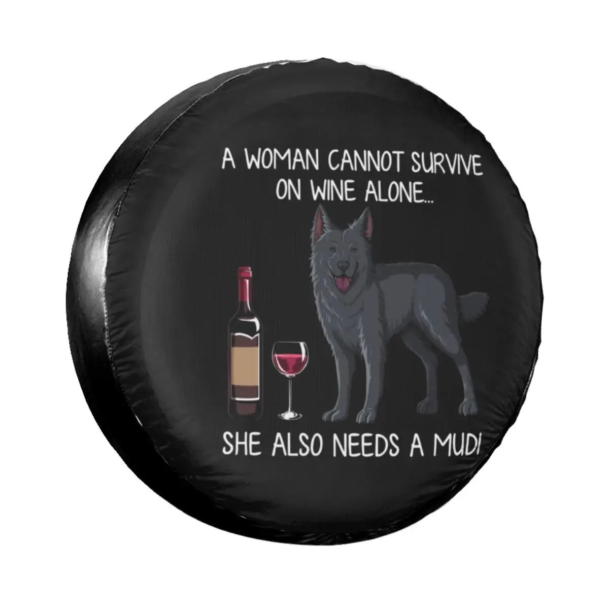 Mudi And Wine Funny Dog Spare Tire Cover Case Bag Pouch Pet Puppy Lover Wheel Covers for Jeep Mitsubishi Pajero 14" 15" 16" 17"
Mudi And Wine Funny Dog Spare Tire Cover Case Bag Pouch Pet Puppy Lover Wheel Covers for Jeep Mitsubishi Pajero 14" 15" 16" 17"