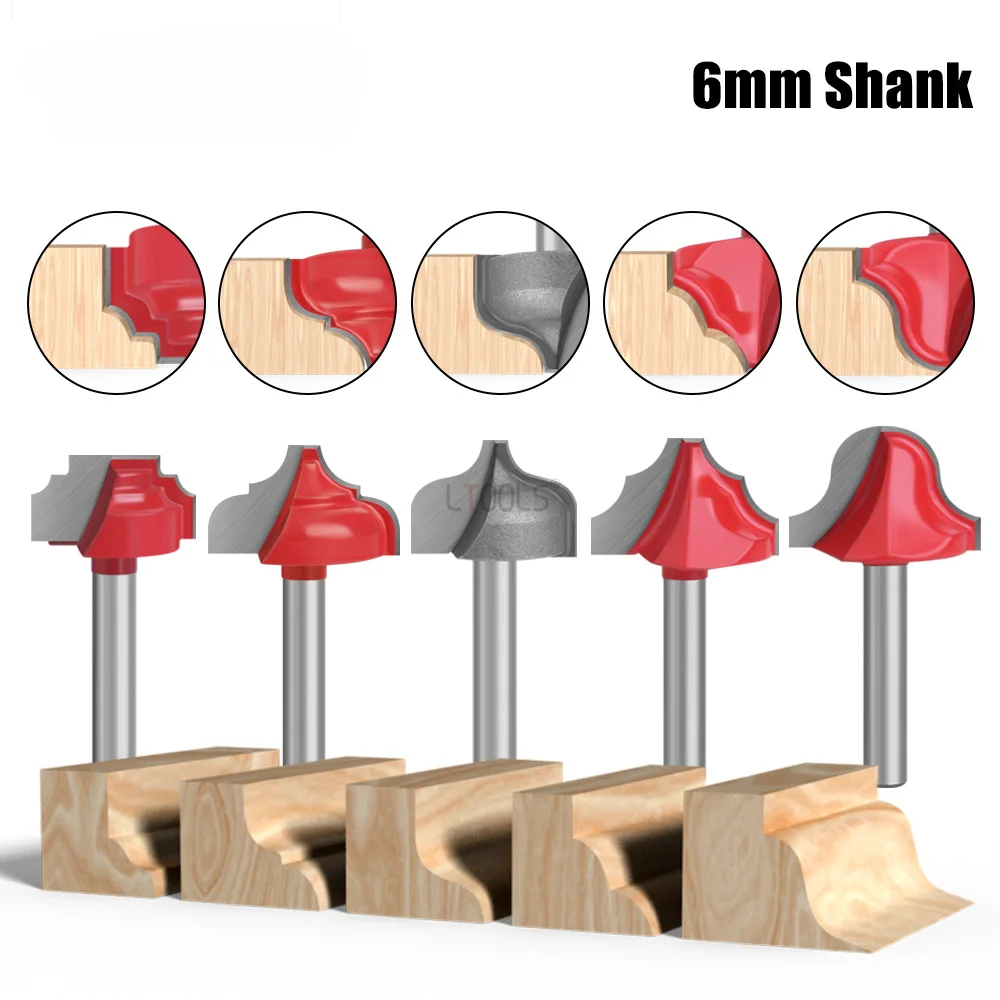 5Pcs 45 Degree Lock Miter Router Bit Woodworking Tenon Milling Cutter Tool Drilling Milling for Woodworking Carbide Alloy Tool
5Pcs 45 Degree Lock Miter Router Bit Woodworking Tenon Milling Cutter Tool Drilling Milling for Woodworking Carbide Alloy Tool