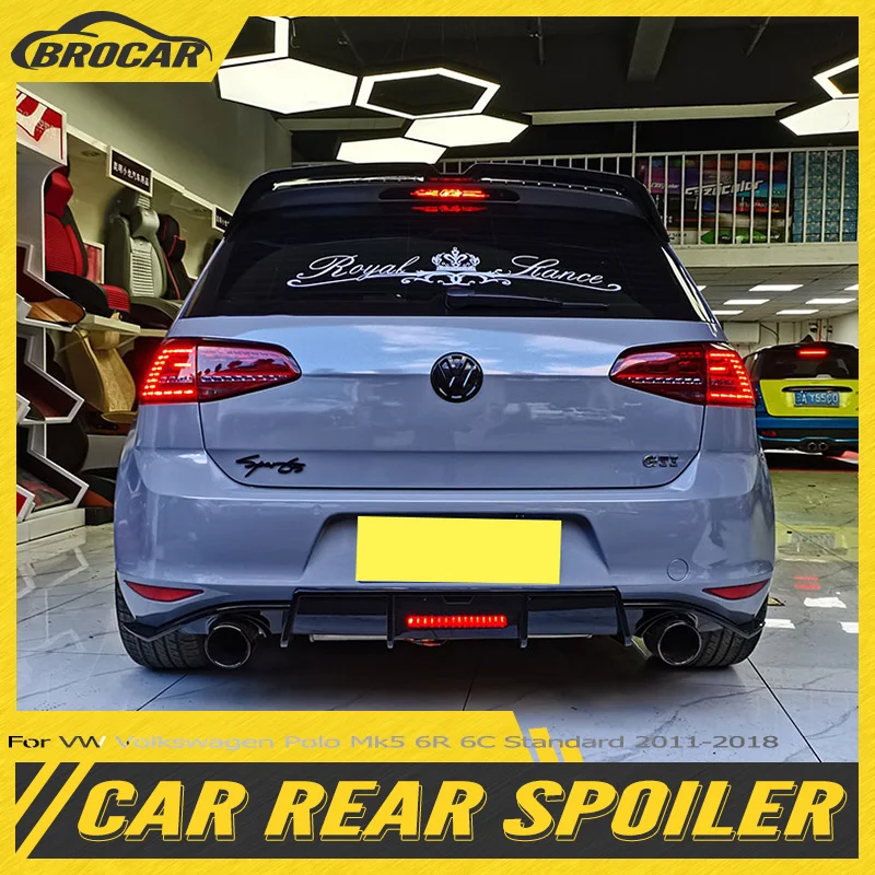 New Design For VW Volkswagen Polo Mk5 6R 6C Standard 2011-2018 ABS Plastic Carbon Fiber Look Rear Trunk Wing Roof Spoiler
New Design For VW Volkswagen Polo Mk5 6R 6C Standard 2011-2018 ABS Plastic Carbon Fiber Look Rear Trunk Wing Roof Spoiler