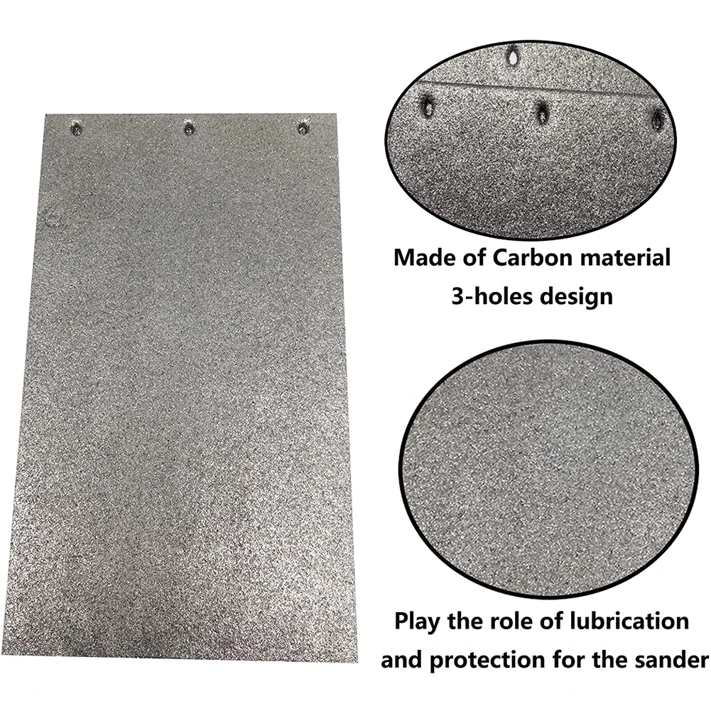 1/2pcs Carbon Base Plate Pad For 9403 MT190 MT9 Belt Sander 3/4 Mounting Hole Carbon Base Plate Pad Sander Accessories
1/2pcs Carbon Base Plate Pad For 9403 MT190 MT9 Belt Sander 3/4 Mounting Hole Carbon Base Plate Pad Sander Accessories