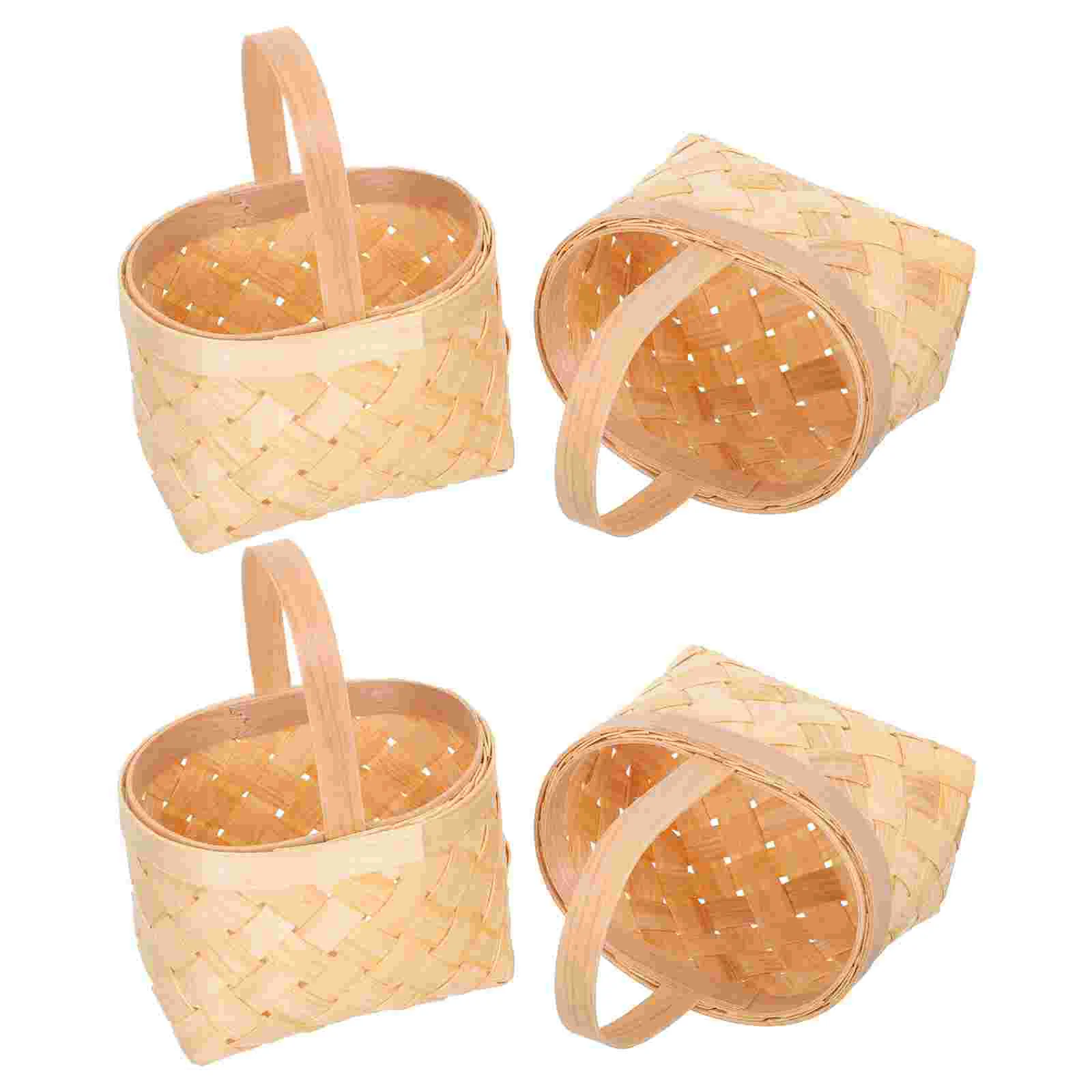 Basket Mini Baskets Ornament Wood Rattan Rustic Miniature Decor Woven Storage Wicker Picnicwedding Gift Fruitorganizerhandle
Basket Mini Baskets Ornament Wood Rattan Rustic Miniature Decor Woven Storage Wicker Picnicwedding Gift Fruitorganizerhandle