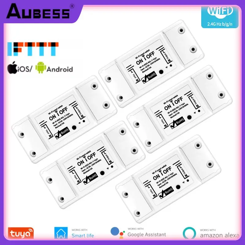 Wireless Switch 10a Wifi Smart Light Switch Diy Smart Home App Remote Control Mini Breaker Module Tuya
Wireless Switch 10a Wifi Smart Light Switch Diy Smart Home App Remote Control Mini Breaker Module Tuya