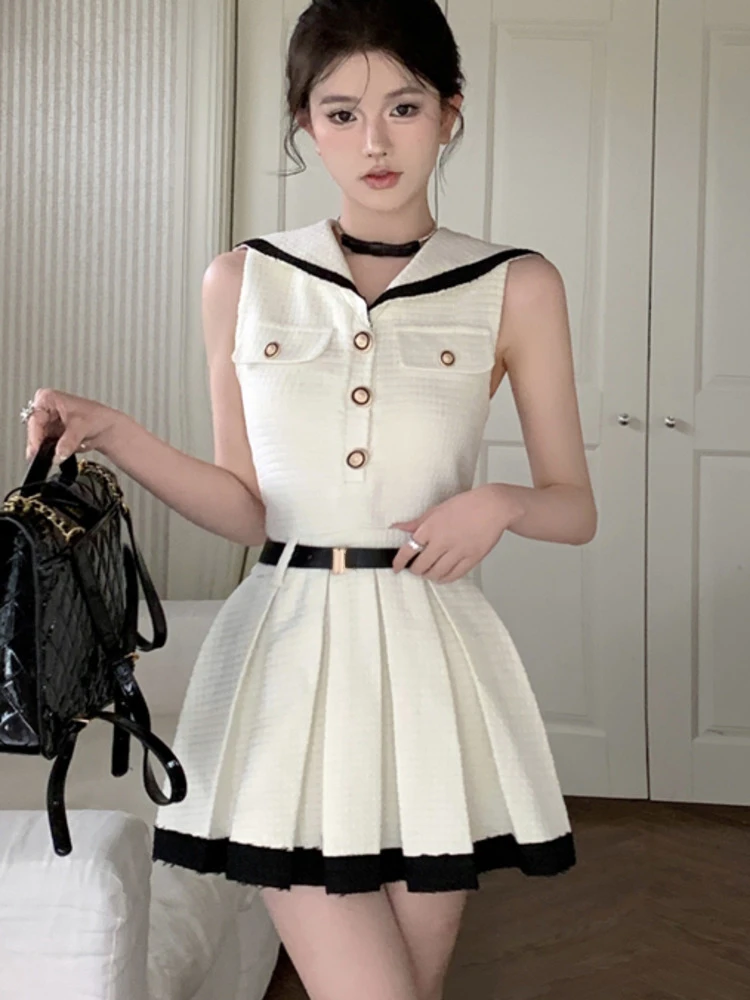 2023 Summer French Vintage Small Fragrance Dress Women Elegant Sweet Mini Summer Dress Party Robes Vestidos Korean Fashion
2023 Summer French Vintage Small Fragrance Dress Women Elegant Sweet Mini Summer Dress Party Robes Vestidos Korean Fashion