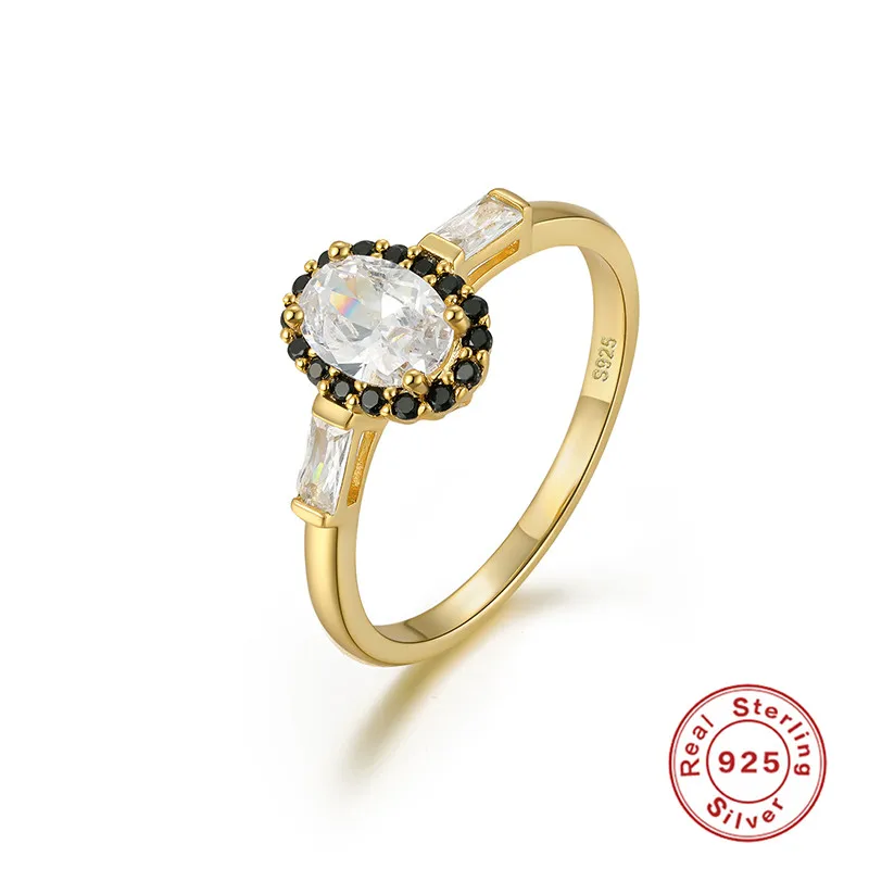 Clear Oval Zircon Finger Ring Luxury 925 Sterling Silver Super Micro Inlaid Black Gem Rings For Couples Wedding Jewelry
Clear Oval Zircon Finger Ring Luxury 925 Sterling Silver Super Micro Inlaid Black Gem Rings For Couples Wedding Jewelry