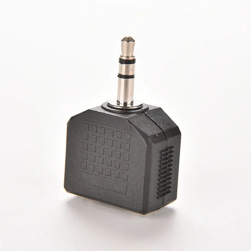 Black 3.5mm Male to 2 Female Adapter Jack 1 to 2 Double Earphone Headphone Y Splitter Cable Cord Adapter Plug for MP3 Phone
Black 3.5mm Male to 2 Female Adapter Jack 1 to 2 Double Earphone Headphone Y Splitter Cable Cord Adapter Plug for MP3 Phone