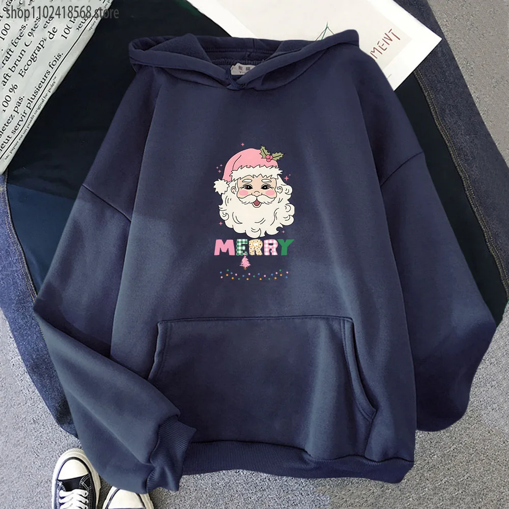 Happy New Year clothes Retro Vintage Pink Santa Claus Hoodies Merry Christmas Sweatshirts Casual Cartoon Women Winter Pullovers
Happy New Year clothes Retro Vintage Pink Santa Claus Hoodies Merry Christmas Sweatshirts Casual Cartoon Women Winter Pullovers