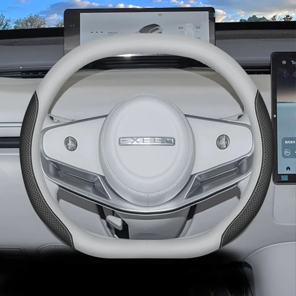 Для Exeed Sterra ET Exlantix ET 2024 ~ 2026 2025 чехол на руль автомобиля, нескользящий, защита от царапин, аксессуары для интерьера
Для Exeed Sterra ET Exlantix ET 2024 ~ 2026 2025 чехол на руль автомобиля, нескользящий, защита от царапин, аксессуары для интерьера