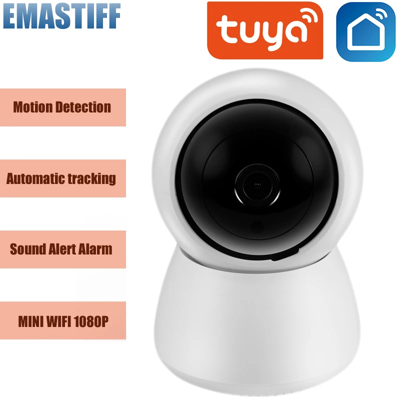 HD 1080P WIFI IP Camera Tuya Smart Surveillance Camera Automatic Tracking Smart Home Security Indoor WiFi Wireless Baby Monitor
HD 1080P WIFI IP Camera Tuya Smart Surveillance Camera Automatic Tracking Smart Home Security Indoor WiFi Wireless Baby Monitor