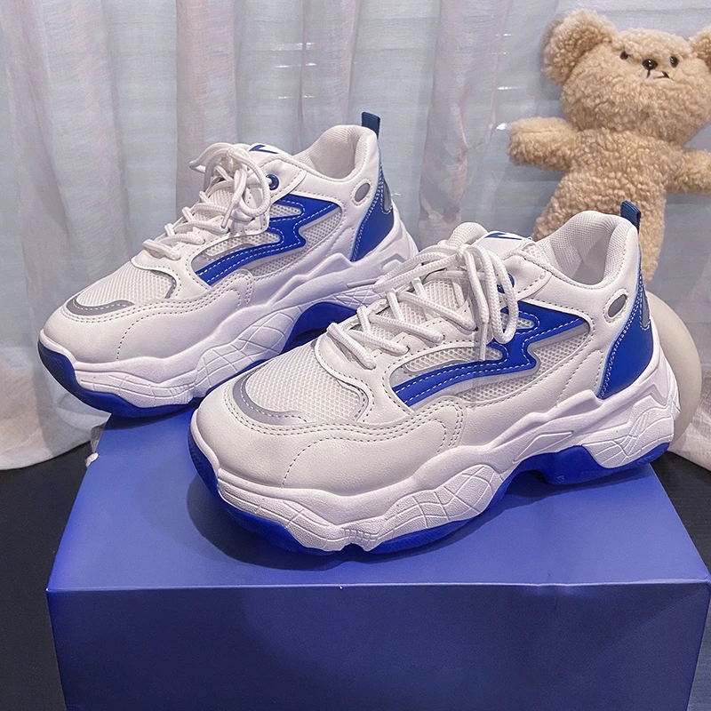 New Chunky Sneakers Ladies 2022 Autumn Platform Shoes For Women Elegant Fasnion Luxury Casual Sneaker Sports Shoes Female Korean
New Chunky Sneakers Ladies 2022 Autumn Platform Shoes For Women Elegant Fasnion Luxury Casual Sneaker Sports Shoes Female Korean