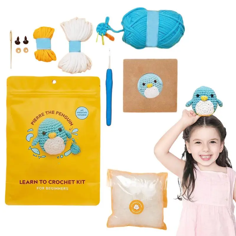 Crochet Kit DIY Animal Crocheting For Adult Knitting Wool Yarn Needlework DIY Knitting Kits With Step By Step Video Tutorials
Crochet Kit DIY Animal Crocheting For Adult Knitting Wool Yarn Needlework DIY Knitting Kits With Step By Step Video Tutorials
