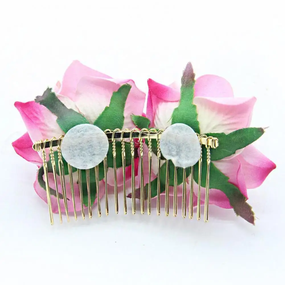 Practical Hair Barrette Elegant Portable Lightweight Multi Teeth Hair Comb Vivid Hair Comb for Wedding
Practical Hair Barrette Elegant Portable Lightweight Multi Teeth Hair Comb Vivid Hair Comb for Wedding