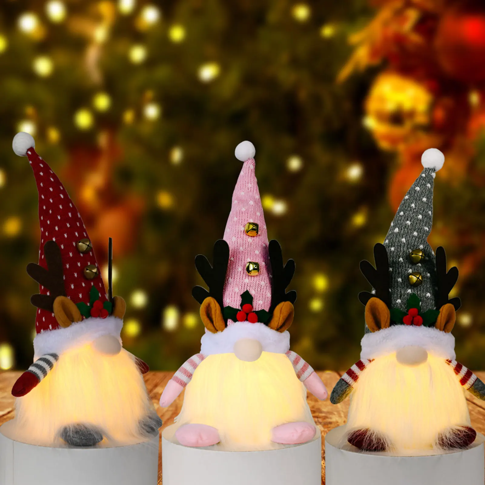 Christmas Gnome Plush Decorations Night Lights 1pcs Glowing Swedish Dwarf Santa Ornaments Battery Operated Holiday Household P 
Christmas Gnome Plush Decorations Night Lights 1pcs Glowing Swedish Dwarf Santa Ornaments Battery Operated Holiday Household P