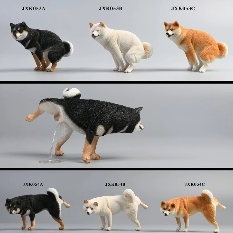 JXK053/054 1/6 Resin Dog Figure Model Shiba Inu Pissing Poop Spoof Funny Sand Sculpture Pet Dog Statue Toy Collection In Stock
JXK053/054 1/6 Resin Dog Figure Model Shiba Inu Pissing Poop Spoof Funny Sand Sculpture Pet Dog Statue Toy Collection In Stock