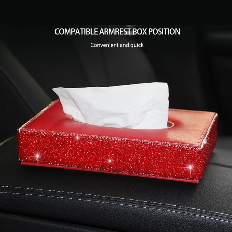2022 Luxury Tissue Holder for Car Backseat Tissue Case Leather Hanging Paper Towel Bling Car Diamond Accessories for Woman
2022 Luxury Tissue Holder for Car Backseat Tissue Case Leather Hanging Paper Towel Bling Car Diamond Accessories for Woman