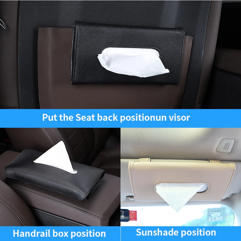 Car Visor Tissue Box PU Leather Hang Paper Case Auto Interior Storage Mask Box Decoration For Universal Car Storage Accessories
Car Visor Tissue Box PU Leather Hang Paper Case Auto Interior Storage Mask Box Decoration For Universal Car Storage Accessories