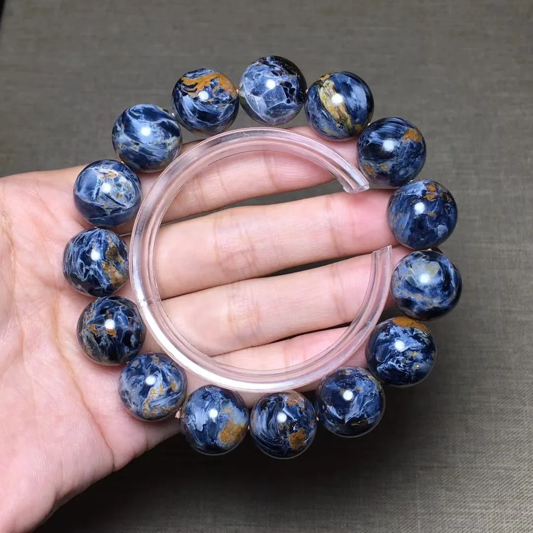 Браслет из натурального пьестерсита для женщин и мужчин, 15 мм 
Браслет из натурального пьестерсита для женщин и мужчин, 15 мм