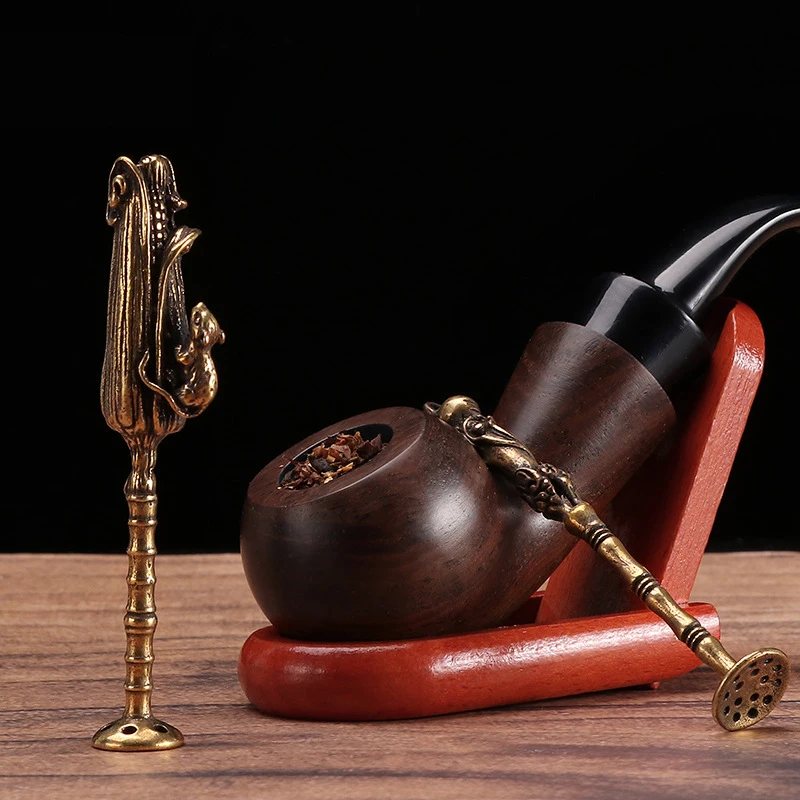 Personalized Creative Metal Pipe Press Stick Now Antique Brass Portable Press Stick Pipe Accessories
Personalized Creative Metal Pipe Press Stick Now Antique Brass Portable Press Stick Pipe Accessories