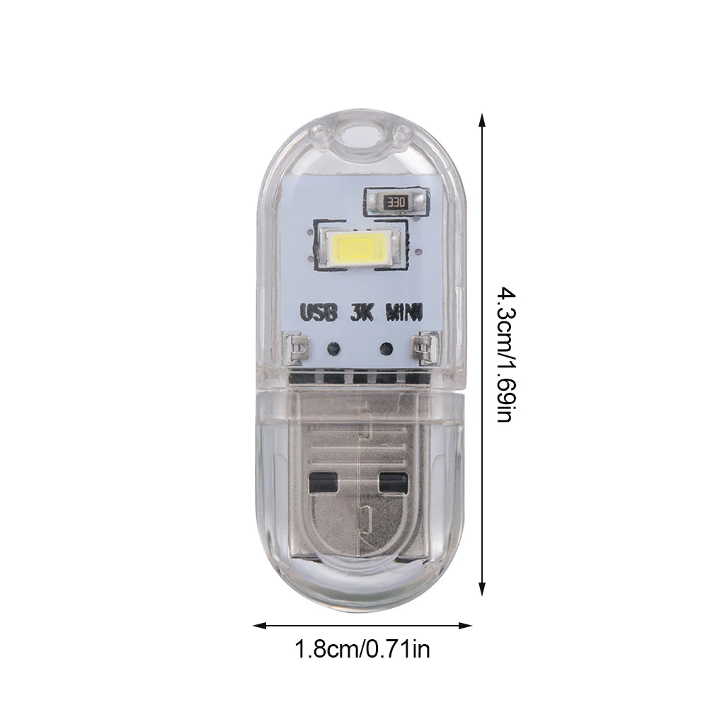 

Светодиодная лампа с питанием от USB, Портативный Миниатюрный светильник для чтения книг, компьютерной клавиатуры, офисный Декор для спальни, уличные и комнатные аксессуары
