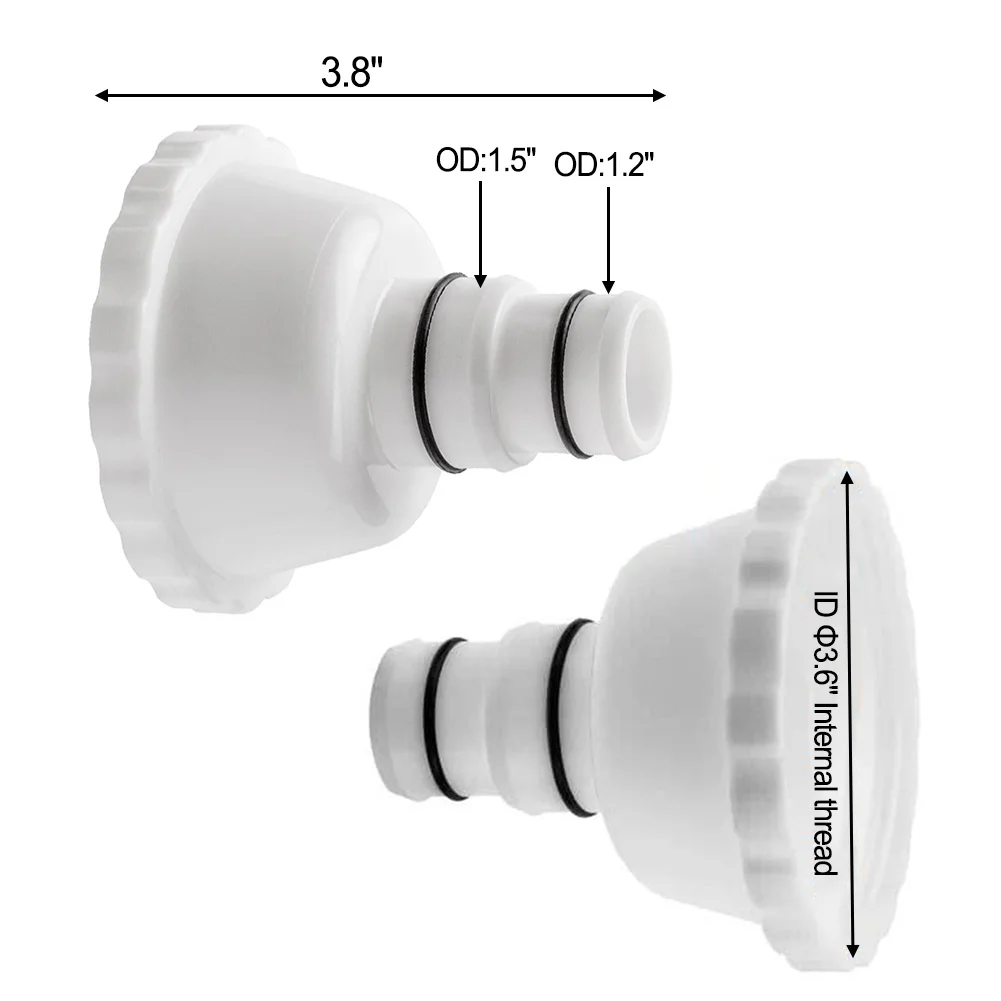 Achieve a higher level of pool cleanliness with our Vacuum Adapter RP/RX Skimmer Attachment for Summer Waves Above Ground Pools
Achieve a higher level of pool cleanliness with our Vacuum Adapter RP/RX Skimmer Attachment for Summer Waves Above Ground Pools