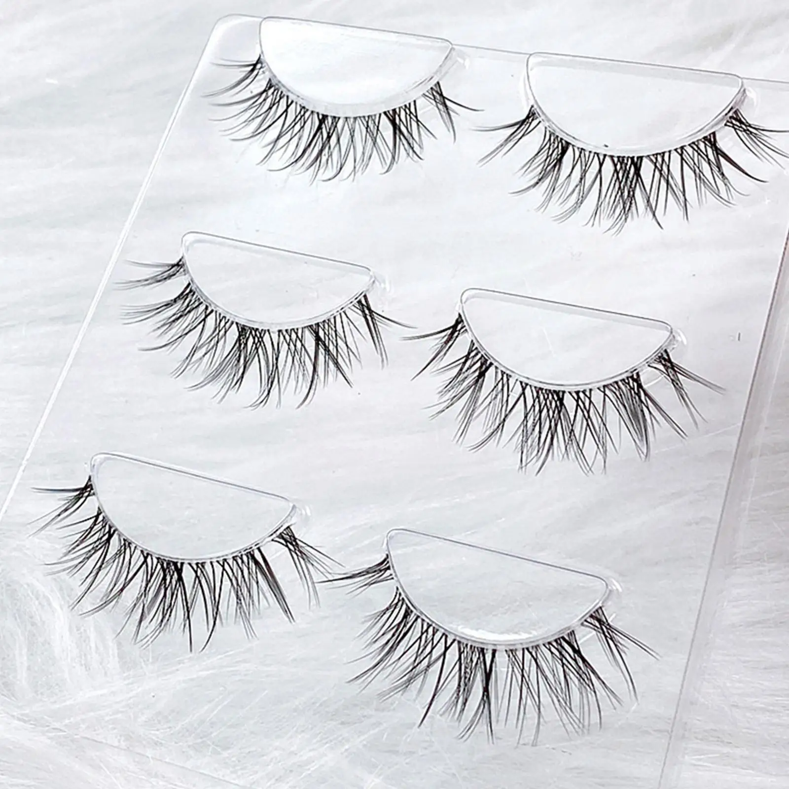 3Pairs Fairy Hair Manga False Eyelashes Artificial Extension Stickers Lash Eyelashes Devil Eyelashes Cross Fake Curling Lit A2P8
3Pairs Fairy Hair Manga False Eyelashes Artificial Extension Stickers Lash Eyelashes Devil Eyelashes Cross Fake Curling Lit A2P8