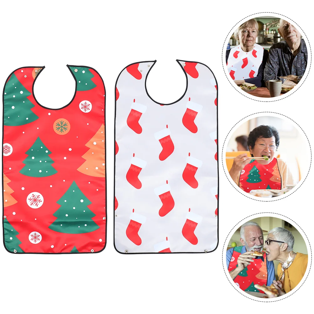 Bibs Adult Bibeating Adults Christmas Clothing Washable Elderly Protectors Senior Apron Womenmealtime Feeding Protector Men
Bibs Adult Bibeating Adults Christmas Clothing Washable Elderly Protectors Senior Apron Womenmealtime Feeding Protector Men