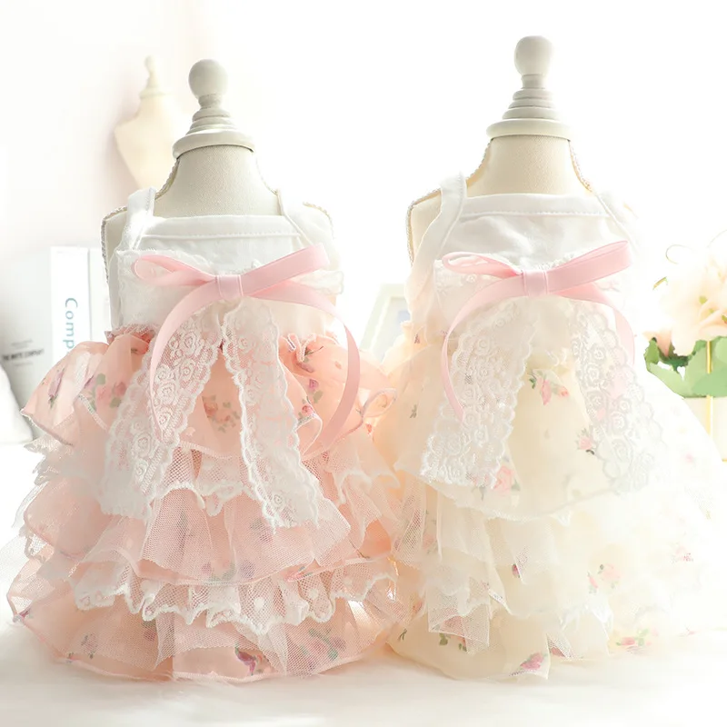 Dog Clothes Dog Dress Vestidos Summer Thin Cat Chiffon Lace Cake Skirt Princess Dress Vestidos Tutu Skirt Small Dog Pet Clothes
Dog Clothes Dog Dress Vestidos Summer Thin Cat Chiffon Lace Cake Skirt Princess Dress Vestidos Tutu Skirt Small Dog Pet Clothes