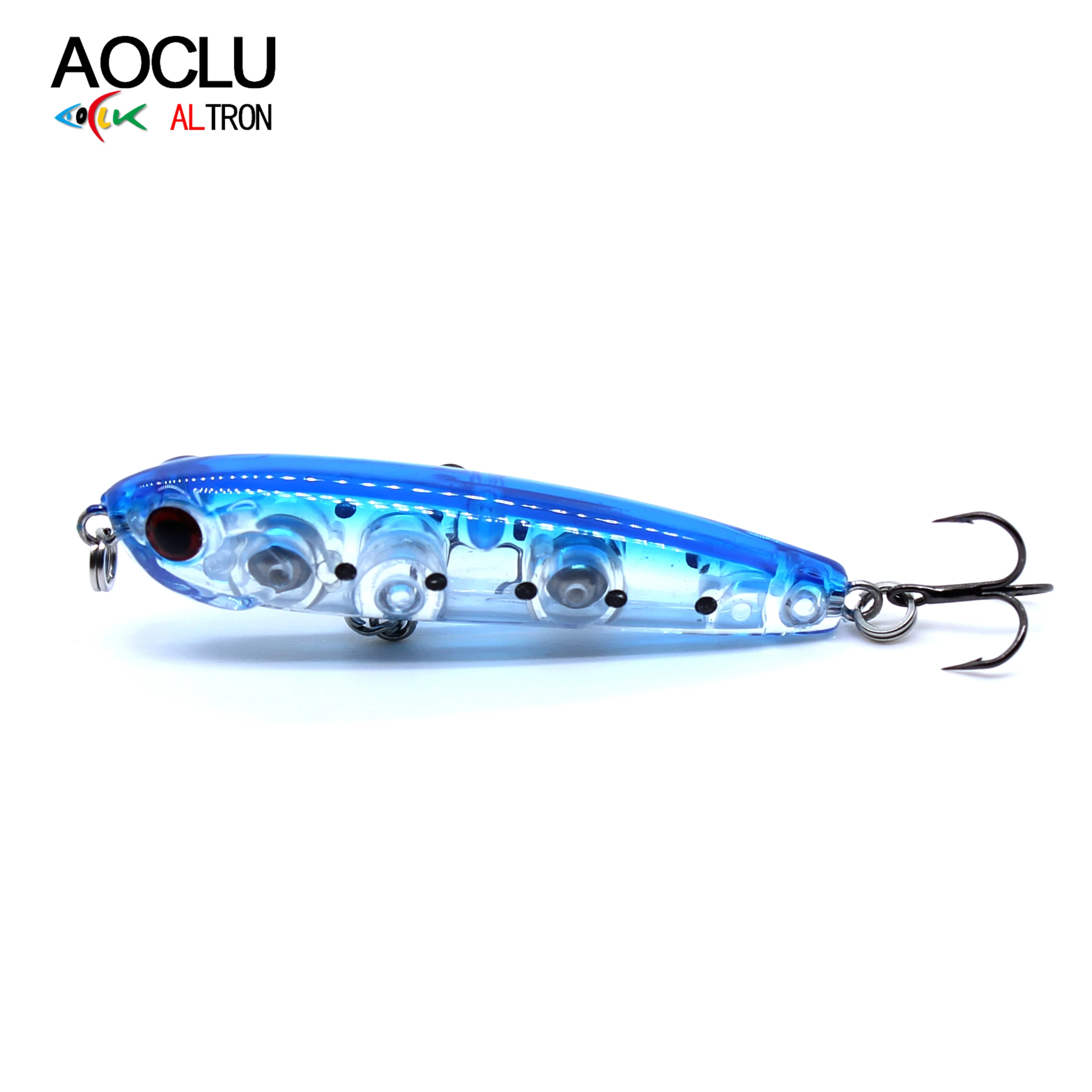 AOCLU Walk The Dog, Тонущая палочка-карандаш 50 мм, 5,0 г, искусственная, легкая, искусственная, плавающая, крючки-погремушки, японское качество
AOCLU Walk The Dog, Тонущая палочка-карандаш 50 мм, 5,0 г, искусственная, легкая, искусственная, плавающая, крючки-погремушки, японское качество