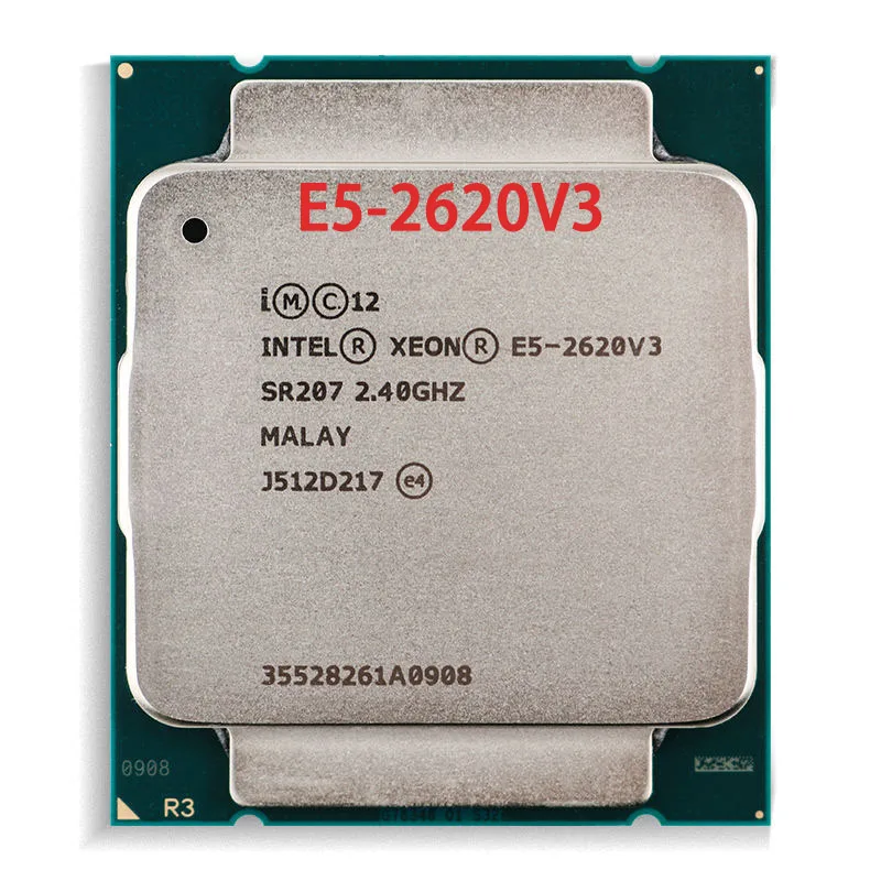 Процессор Intel Xeon E5-2620V3 E5 2620v3 E5 2620 v3 2,4 ГГц шестиядерный двенадцатипоточный ЦПУ процессор 15M 85 Вт LGA 2011-3
Процессор Intel Xeon E5-2620V3 E5 2620v3 E5 2620 v3 2,4 ГГц шестиядерный двенадцатипоточный ЦПУ процессор 15M 85 Вт LGA 2011-3