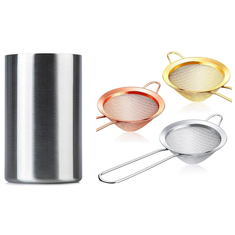 Insulated Wine Cooler Bucket With Wine Aerator With 3 Pieces Cocktail Strainer Stainless Steel Tea Strainers Promotion
Insulated Wine Cooler Bucket With Wine Aerator With 3 Pieces Cocktail Strainer Stainless Steel Tea Strainers Promotion