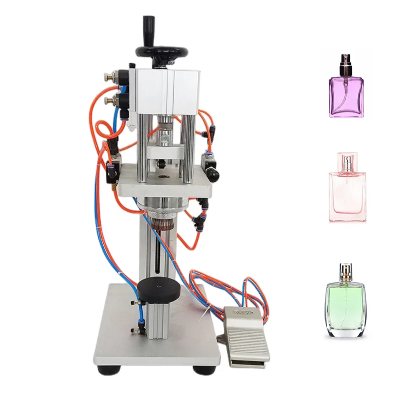 Perfume Crimping Machine Capper Metal Top Press Machinery Perfume Bottle Capping Machines For 13-22 MM
Perfume Crimping Machine Capper Metal Top Press Machinery Perfume Bottle Capping Machines For 13-22 MM